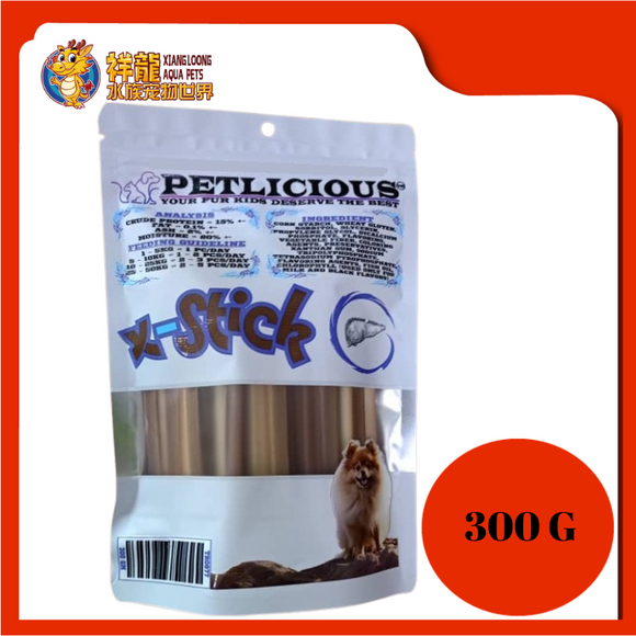 PETLICIOUS X-STICK LIVER 300GM