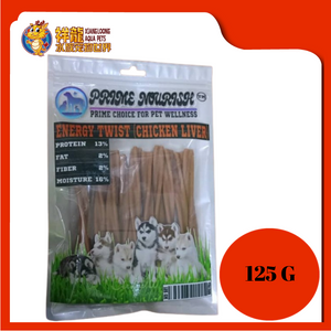 PRIME NOURISH ENERGY TWIST CHICKEN LIVER 125G