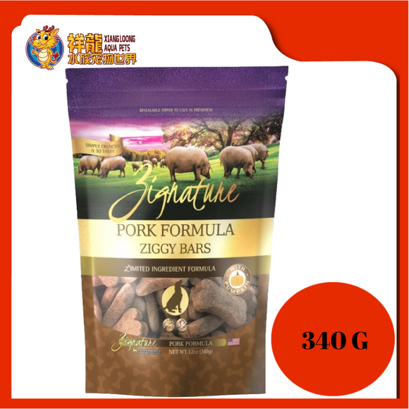 ZIGNATURE PORK FORMULA ZIGGY BARS 12OZ