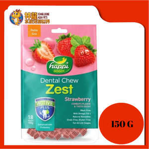 HAPPI DC ZEST STRAWBERRY 2.5" 150G PETITE