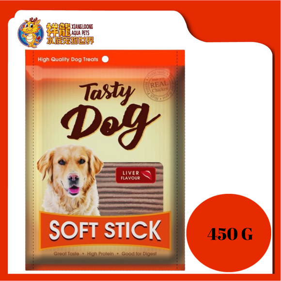 TASTY DOG SOFT STICK LIVER 450G