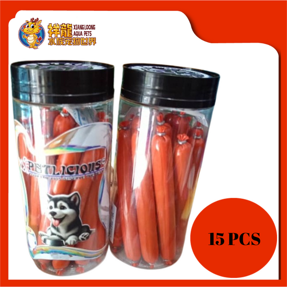 PETLICIOUS TREAT SAUSAGE CHICKEN [15PCS]