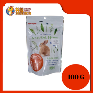 PET BEST NATURAL HERB RABBIT GRAS POWDER 100G