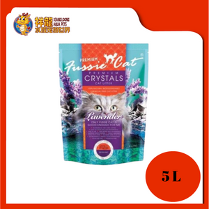 FUSSIE CAT CRYSTAL CAT LITTER LEMON 5L