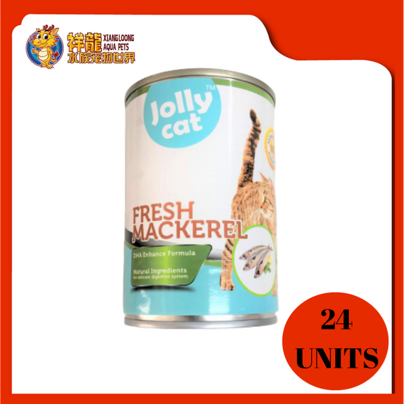 JOLLY CAT FRESH MACKEREL 400G (RM3.28 X 24 UNIT)