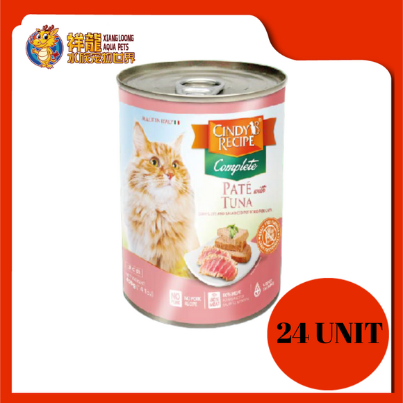 CINDY COMPLETE PATE WITH TUNA 400G X 24UNIT