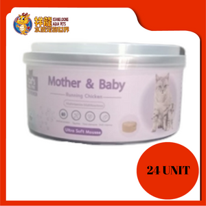 I CAT'S MOUSSE CHICKEN MOTHER & BABY 170GX24UNIT