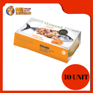 ULTIMATES WHITEMEAT TUNA WITH SALMON 85G 10X85G