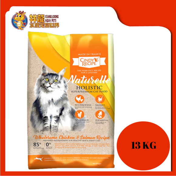 CINDY HOLISTIC WHOLESOME CHICKEN & SALMON 13KG