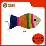 CAT SCRATCHER-M [FISH] [38331] 25X13X2CM