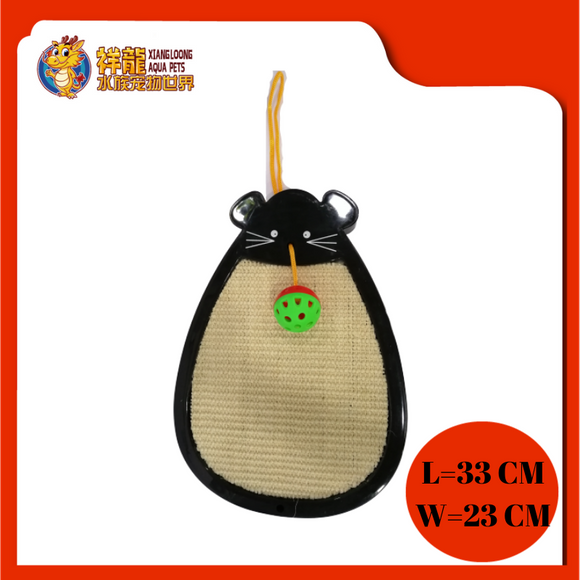 PVC MOUSE WITH BELL BALL