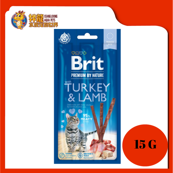 BRIT CAT STICK TURKEY & LAMB [3PCS X 5G]