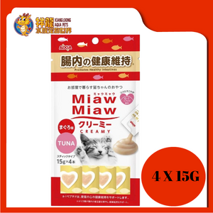 MIAW MIAW CREAMY HEALTHY INTESTINES 4X15G [AXMMCM9]