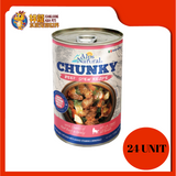 ALPS CHUNKY BEEF DOG CAN FOOD 415G X 24 UNIT