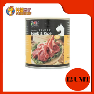 BARK PREMIUM DOG CAN FOOD (LAMB & RICE)-700G (DD133) (RM8.36 X 12 UNIT)