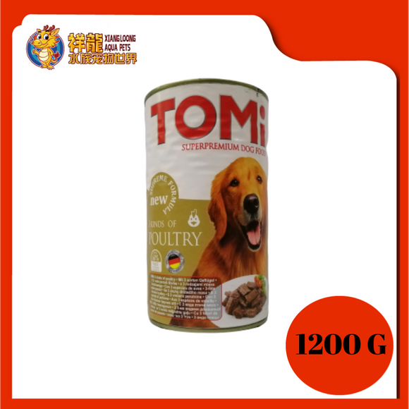TOMI CAN FOOD 3 KIND OF POULTRY 1200G