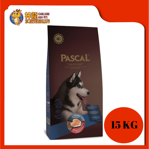 PASCAL ADULT DOG SALMON 15KG