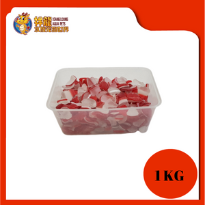 GLASS MARBLE RED 1KG