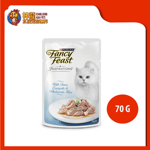 FANCY FEAST INSPIRATIONS TUNA , COURGETTE & WHOLEGRAIN RICE 70G