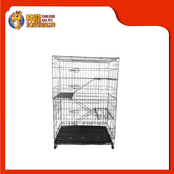 [BE] CAT CAGE {91480} WROUGHT IRON KINTONS