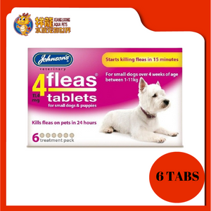 JOHNSON'S 4FLEAS FOR SMALL DOG AND PUPPIES