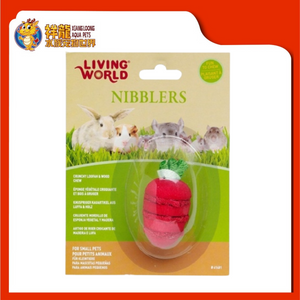LIVING WORLD NIBBLERS LOOFAH CHEW STRAWBERRY{61481}