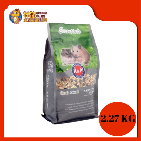 R&M CLASSIC CEREAL HAMSTER FOOD 2.27KG{80093}
