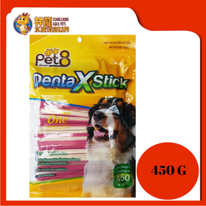 PET8 DENTA X STICK 450G [STRAWBERRY] JDT06