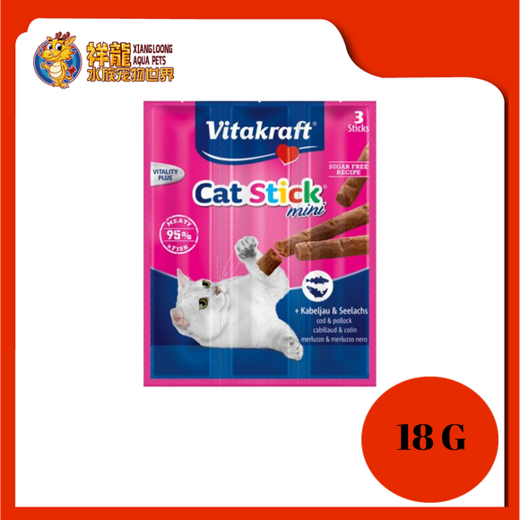 VITAKRAFT CATSTICK COD 18G