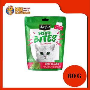 KIT CAT BREATH BITES BEEF 60G (KCB-7052)