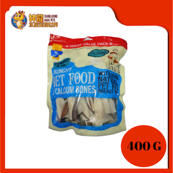 PAWSLEY & CO DENTAL RAWHIDE WITH BEEF 400G